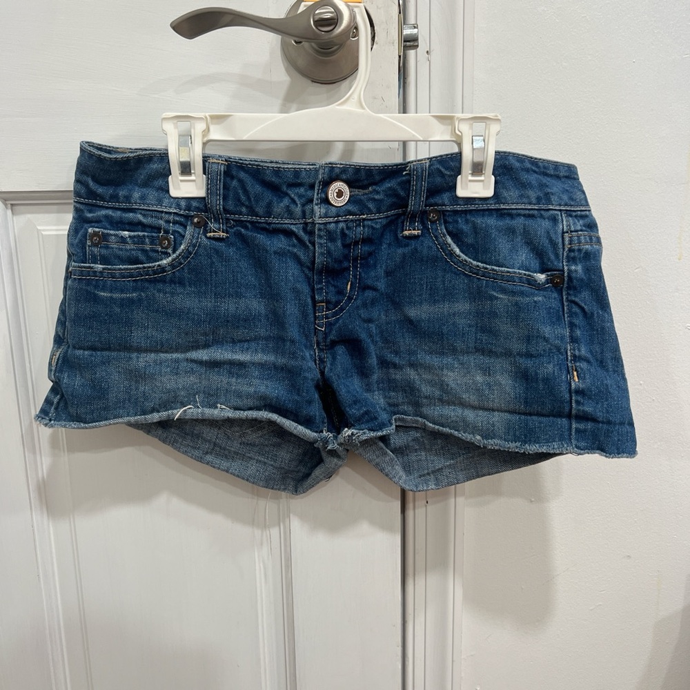 AE Denim Blue Women's Shorts